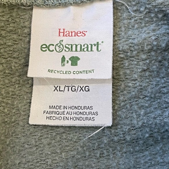 Hanes Men's Sweater - Olive Green - Picture 3 of 4